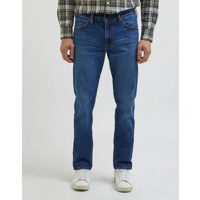 Afbeelding van Lee Daren ZIP FLY Straight leg jeans, Heren, Maat: 33x30, On the road