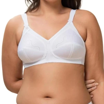 Image de Triumph Femme Soutien gorge sans armatures Doreen + Cotton 01 N, Noir, 90C