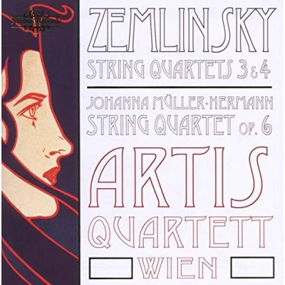 Afbeelding van Artis Quartett Wien Zemlinsky: String Quartets Nos. 3 &amp; (CD)