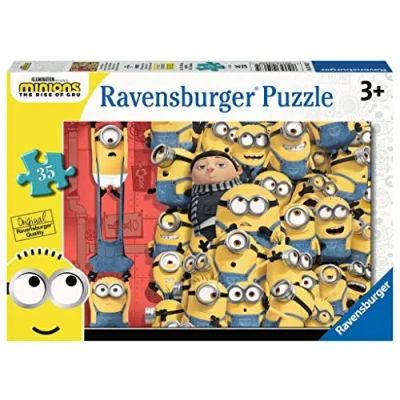 Afbeelding van Ravensburger Minions 2 The Rise of Gru 35 delige puzzel voor kinderen vanaf 3 jaar, 5063, meerkleurig