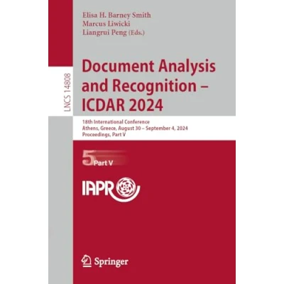 Afbeelding van Lecture Notes in Computer Science Document Analysis and Recognition ICDAR 2024