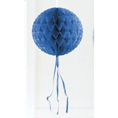 Afbeelding van Honeycomb bal donkerblauw 30cm per stuk