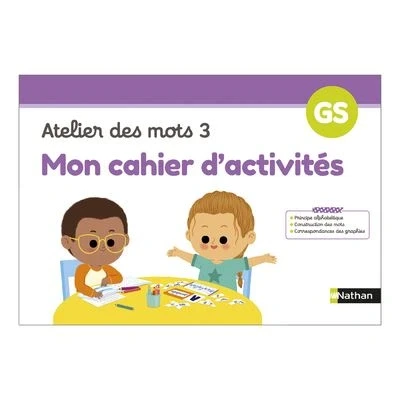 Image de Mon cahier d&#039;activités Atelier des mots 3