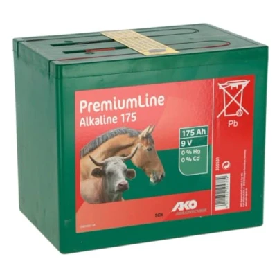 Image de Ako Batterie de Clôture Alkaline Petit 120Ah 9V Vert