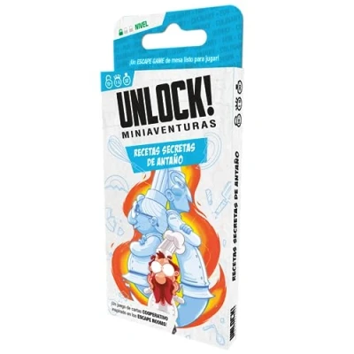 Afbeelding van Unlock! Miniaventures geheime recepten van weleer kaartspel in het Frans