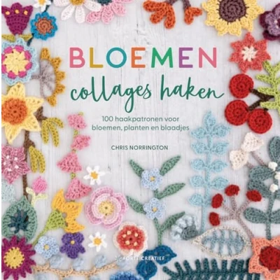 Afbeelding van Forte Boek Bloemencollages haken Chris Norrington (02 24)