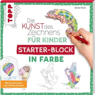 Afbeelding van Die Kunst des Zeichnens für Kinder Starter Block In Farbe