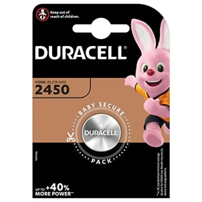 Afbeelding van Duracell CR2450 Lithium knoopcel 3V