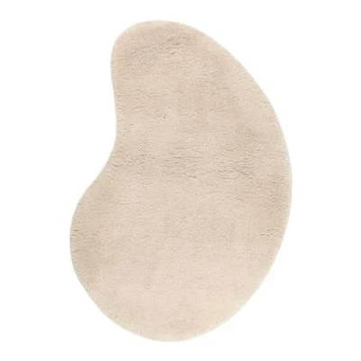 Afbeelding van ferm LIVING Forma Vloerkeed 103 x 155 cm Off White