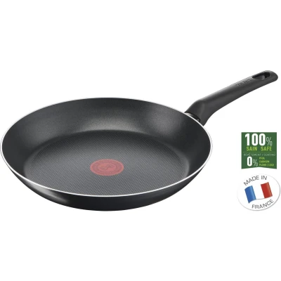 Afbeelding van Tefal TEF Pan 28cm, + steelpan, Zwart
