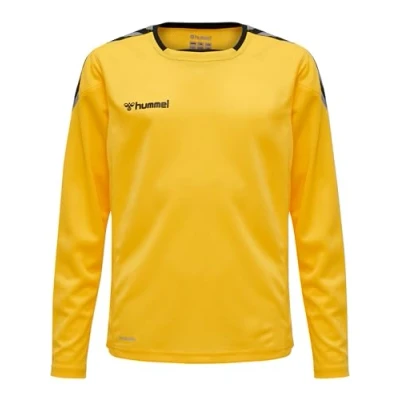 Afbeelding van Hummel Hmlauthentic Sport Tshirt voor kinderen, Maat: 116, Sports yellow/black