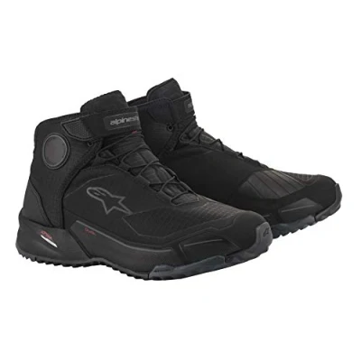 Afbeelding van ALPINESTARS CR X DRYSTAR RIDING BLACK MOTORCYCLE SHOES 9.5 Maat Laars