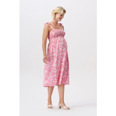 Afbeelding van Zwangerschapsjurk Nia Rosebloom Big Flower XS