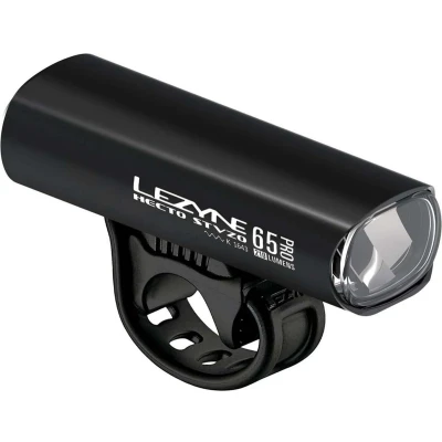 Afbeelding van Lezyne Hecto Drive StVZO 65 Lux Front Oplaadbare LED fietslamp 210 Lumen Accu tot 7 uur CNC gefreesd aluminium Zwart
