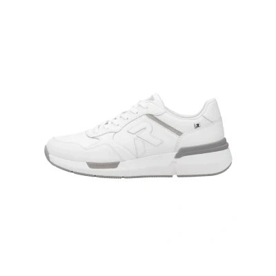 Afbeelding van Rieker LOW Sneakers laag white, Heren, Maat: 40, White Leer