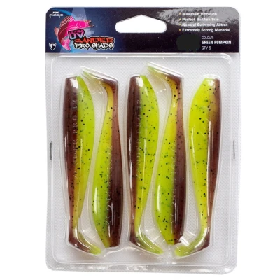 Afbeelding van Fox Rage Zander Pro Ultra UV 7,5cm/3&quot; Green Pumpkin (5pcs) Shad