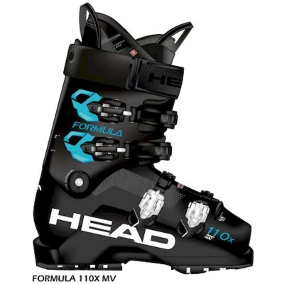 Afbeelding van Head Formula 110 X MV GW Performance Skischoenen Heren Black Speed Blue 30.5 (EU 47 12) Zwart