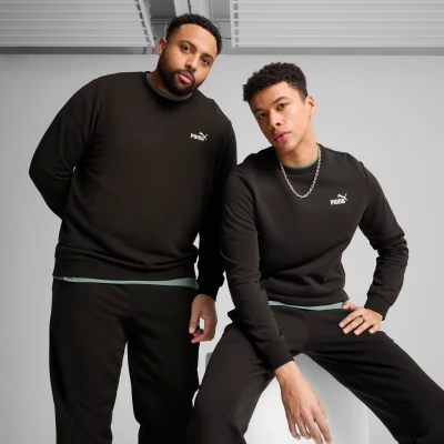 Image de Pull ras du couÃ  petit logo NÂÂ 1 Essentials Homme