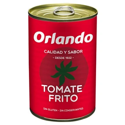 Afbeelding van Orlando Spaanse frito tomatensaus 400 gr. [Pack van 12]