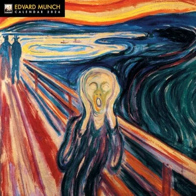 Afbeelding van Edvard Munch Wall Calendar 2026 (Art Calendar)