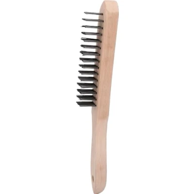 Afbeelding van KS TOOLS 201.2311 E Staalborstel 4rijen 32mm Staaldraad