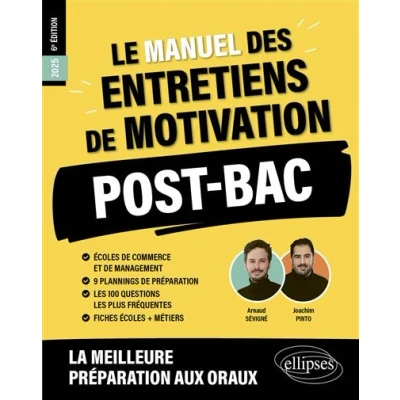 Image de Le Manuel des entretiens de motivation « POST BAC » Concours aux écoles commerce