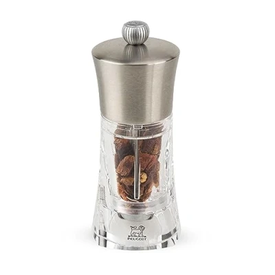 Afbeelding van Peugeot 29050 Ouessant Pimentmolen 14 Cm Transparant/inox