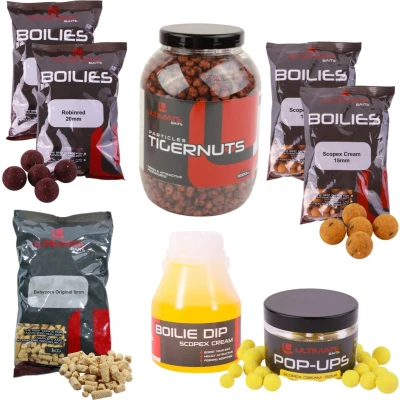 Afbeelding van Ultimate Baits Carp Tigernuts/Boilies Weekend Pack Karperset