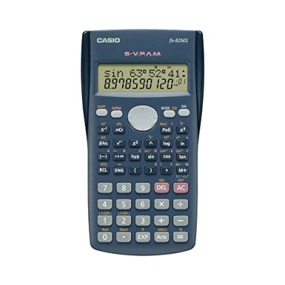 Afbeelding van Casio FX 82MS Wetenschappelijke rekenmachine donkergrijs