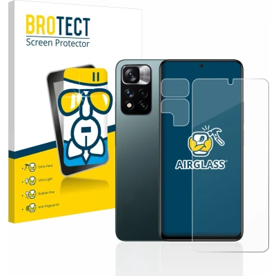 Afbeelding van BROTECT Screenprotector voor Xiaomi Redmi Note 11 Pro+ 5G (Voor+Camera) Folie Beschermfolie Beschermglas transparant