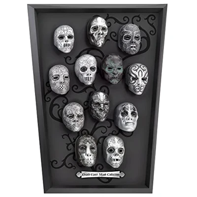 Afbeelding van The Noble Collection Harry Potter Muurdecoratie Death Eater Mask Zwart