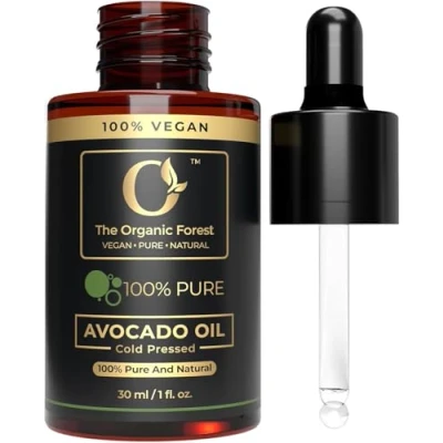 Afbeelding van USDA Certified Avocado Oil Premium, Pure &amp; Cold Pressed olie voor haar en huidverzorging Natuurlijke lichaamsolie Aguacaat Para Cocinar
