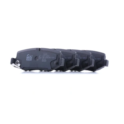Afbeelding van FEBI BILSTEIN 116305 Remblokkenset Achteras Met akoestische slijtagewaarschuwing JEEP: WRANGLER 3, DODGE: Nitro Off Road