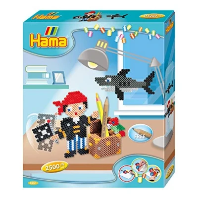 Afbeelding van Hama Strijkkralen 3D Set Piraten 2500 Stuks