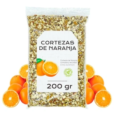 Image de Écorce de Orange 200gr Thé Tisane en Vrac (200 gr, Cortrezas Naranja)