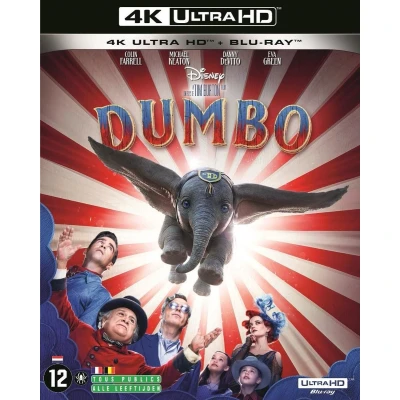Afbeelding van Dumbo (4K Ultra HD Blu ray) (Import geen NL ondertiteling)