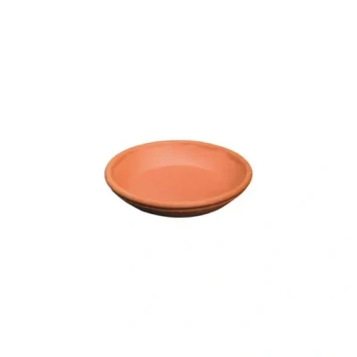 Afbeelding van Mega Collections Aardewerk Onderschotel Roodsteen Bloempotten 15.5 cm
