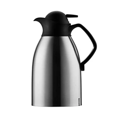 Afbeelding van Helios Enduro Push thermosfles, 1,5 liter, roestvrij staal, mat