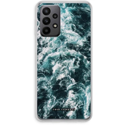 Afbeelding van hoesje geschikt voor Samsung Galaxy A23 Zee golf Soft Cover Telefoonhoesje Bescherming aan alle Kanten en Schermrand