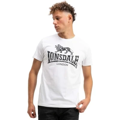Afbeelding van Lonsdale Silverhill heren T shirt normale pasvorm