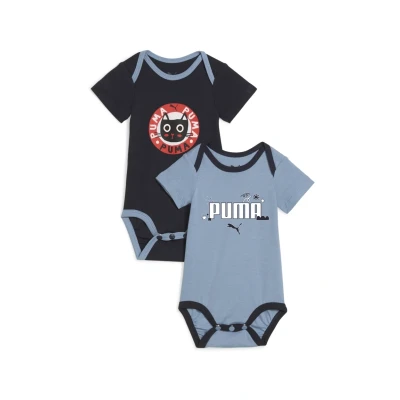 Afbeelding van Puma Minicats 2ERPACK Body voor kinderen, Maat: 62, Cool blue