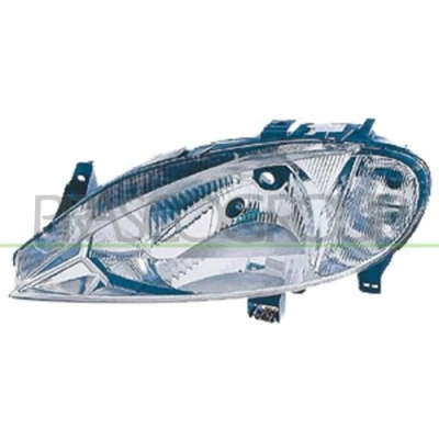 Afbeelding van PRASCO RN0274604 Koplampen Links H4 wit Met knipperlamp voor rechtsrijdend verkeer lamphouder Zonder afregelmotor LWR