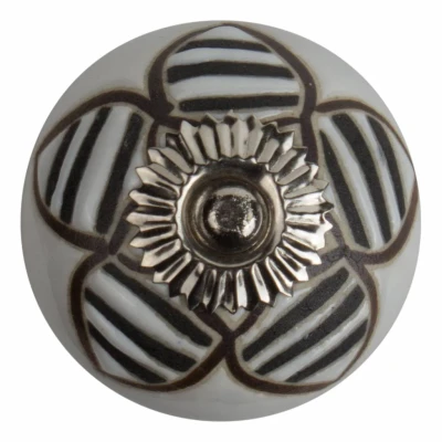 Afbeelding van Good in Style Meubelknop reliëf deco CK5513 bloem