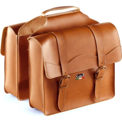 Afbeelding van Monte Grappa Dubbele tas 17L Bauletto honey