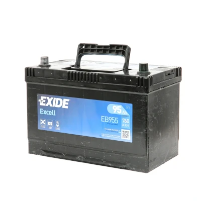 Afbeelding van EXIDE EXCELL EB955 Accu 12V 95Ah 760A Korean B1 HYUNDAI: H 1 / i800 Travel, ix35, MITSUBISHI: PAJERO 2, SSANGYONG: Rexton W