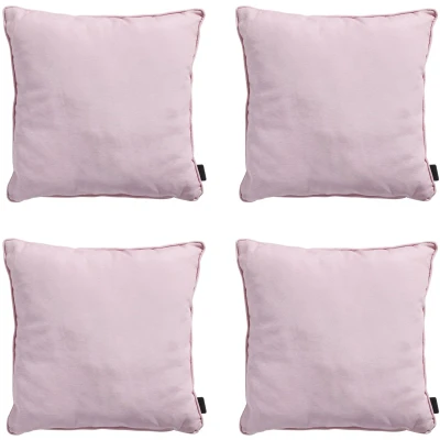 Afbeelding van Madison Sierkussen 60x60 piping Panama soft pink 4 stuks
