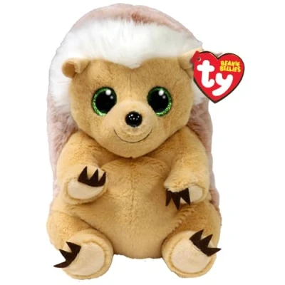 Image de Peluche TY Beaniee Bellies Small Bumper Le Herisson Rose