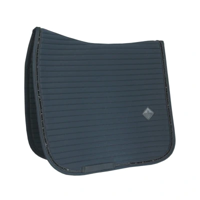 Image de Kentucky Tapis de Selle Dressage Pearls Noir Full