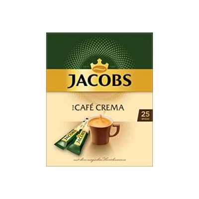 Afbeelding van Jacobs Type Café Crema Oploskoffie 25 sticks