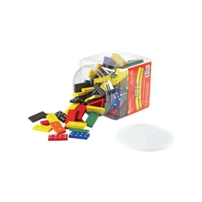Image de Learning Resources Double Six Dominoes jeu de tuiles 168 pièces
